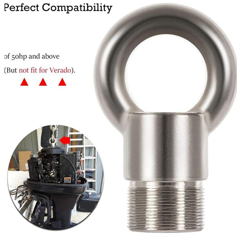 Premium-For Mercury Marine OMC BRP Compatible Outboard Lifting Ring 91-904551 Lifting Eye Tool