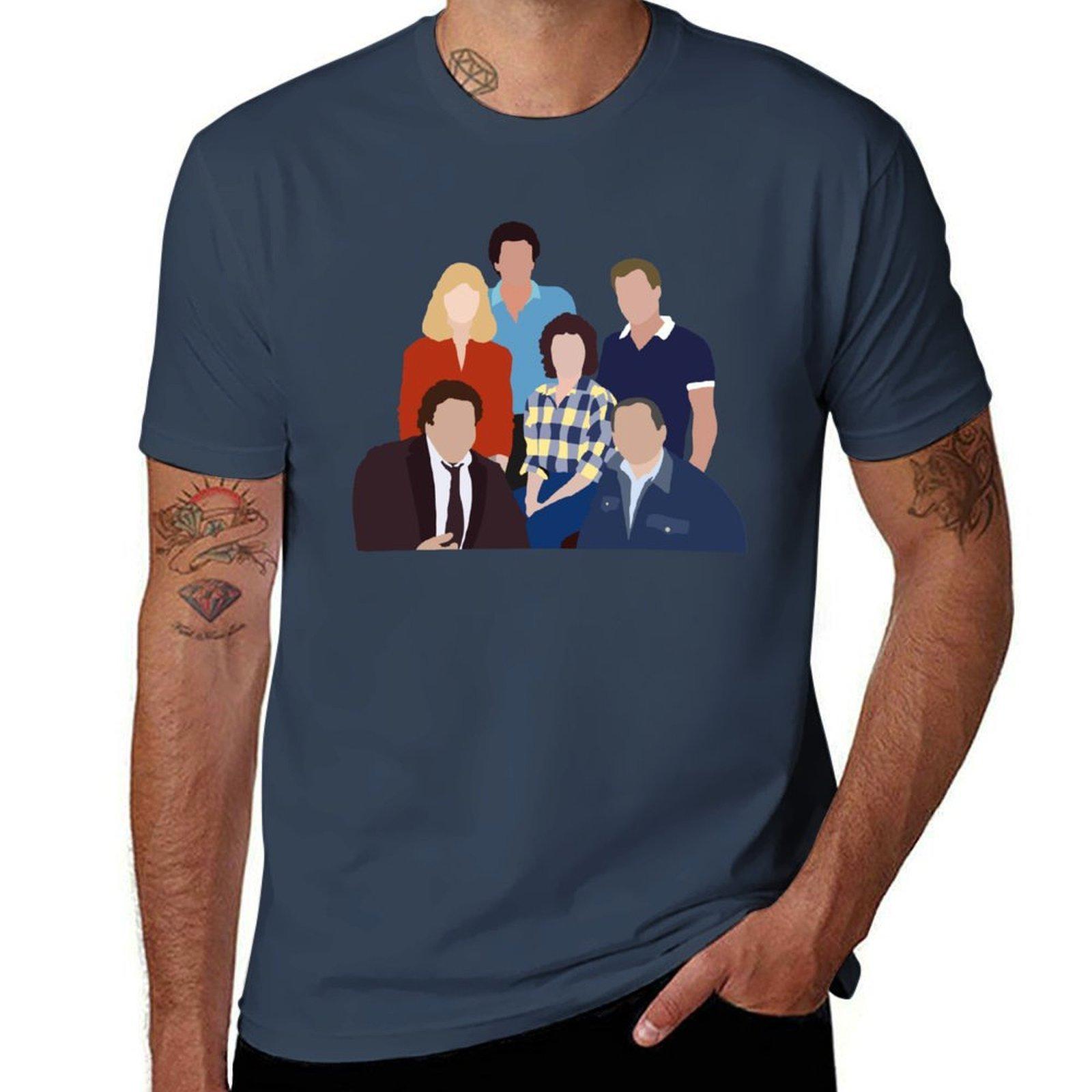 Cheers Cast Tshirt Thanksgiving Casual Tee S