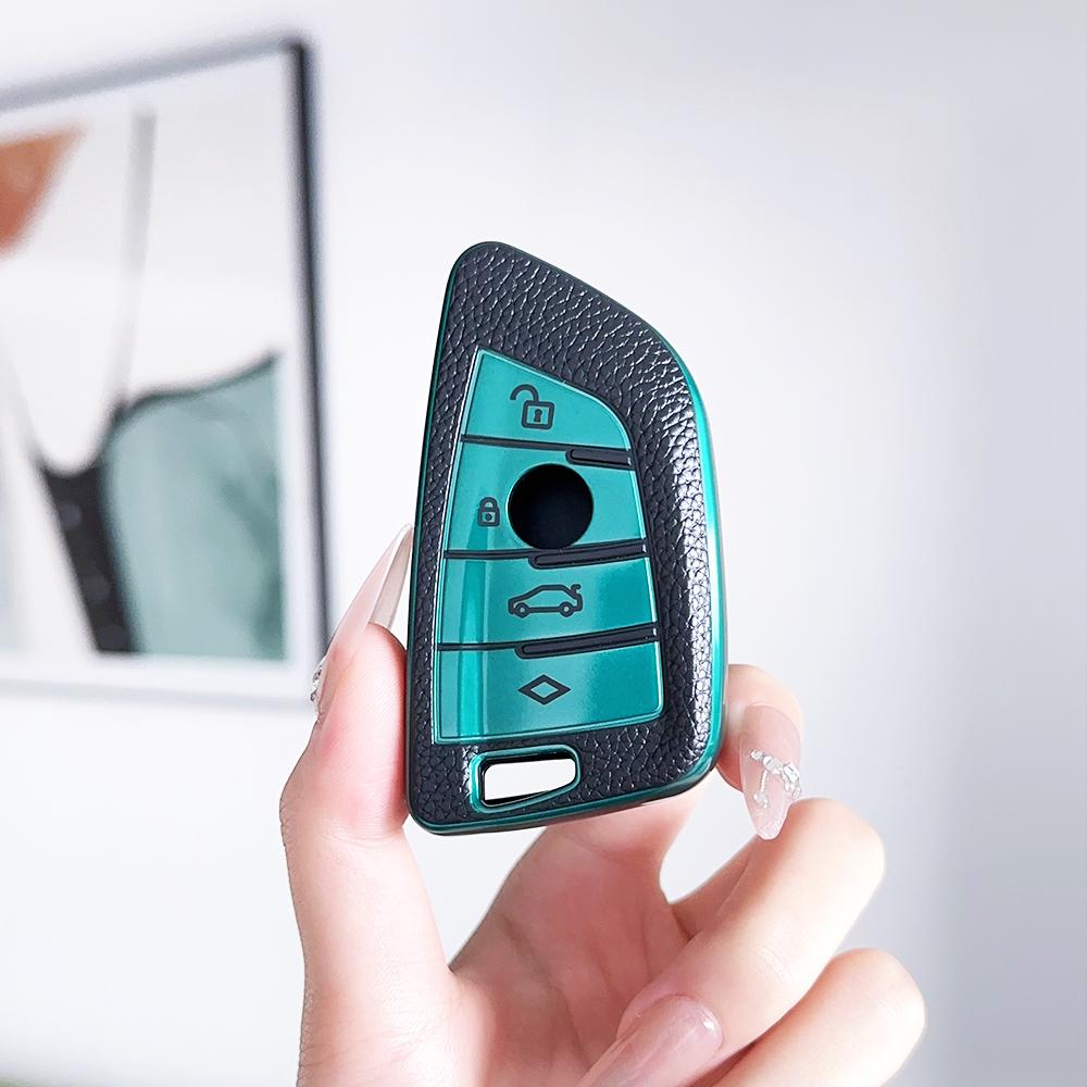 TPU Auto Shell Fob Car Key Case Cover Keyless for BMW F16 G30 X1 X3 X4 X5 F15 X6 7 Series G11 F48 F39 520 525 f30 118i 218i 320i