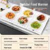 Dual Voltage Food Warmer: Multi-Function Hot Plate with Constant Temperature for Home Use