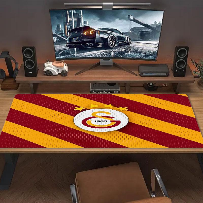 Galatasaray S Large Size Mouse Pad Large Gaming Table Cushion Non-slip Laptop Tablet Big Mousepad XXL Mat Mini PC Playmat With Lock edge