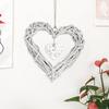 Heart Pendant Chic DIY Rattan Nordic Style Romantic Woven Pendant Ornament for Wedding