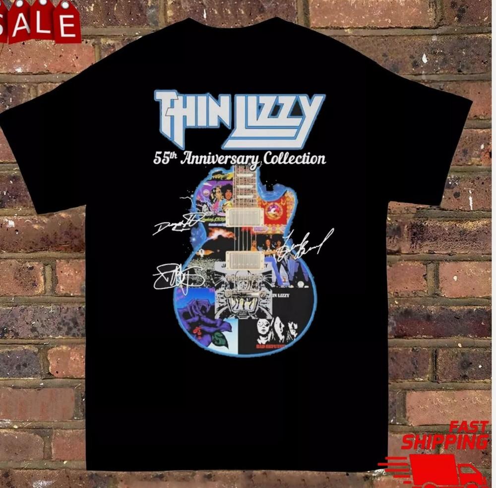 

Thin Lizzy 55th Anniversary Collection Signatures T-Shirt 4XL