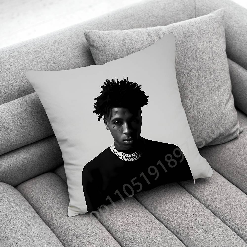 Y-YoungBoy MASA DESHAWN Top Throw Pillow Case For 55x55cm 40x40cm 45x45cm 50x50cm 30x30cm Square Office Pillowship Cover