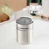 1PC Duster With Cover Cocoa Powder Coffee Stainless Steel Duster Fine Mesh Bucket Seasoning Bottle