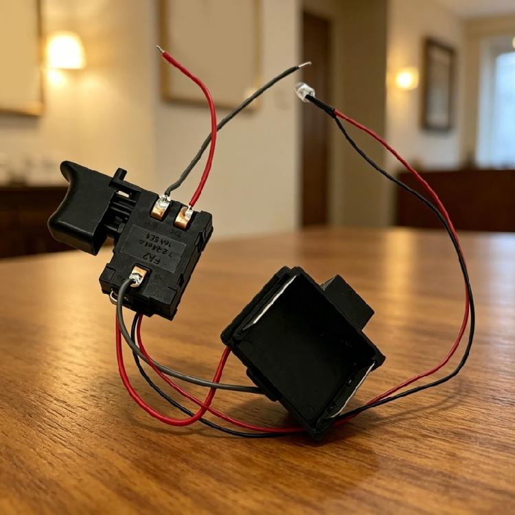 Styles Reciprocating Chainsaws Switches With LED Light Changeable Speed Power Tool Switches For 18V 21V