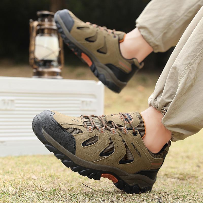 New Men Hiking Shoes Breathable Mesh Splashproof Outdoor Walking Mountain Climbing Sport Men Hunting Trekking Casual Sneakers