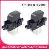 2PCS 25411-0V000 Car Accessories For Nissan Almera Terrano Pathfinder X-Trail Electric Car Window Lift Switch Button 254110V000