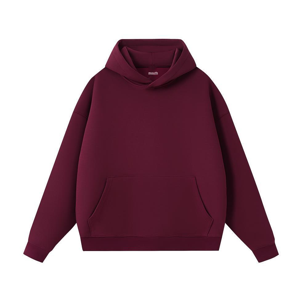 Men's Fashion Trend Loose Hooded Sweatshirt - Autumn/Winter Couple Jacket with Logo Print