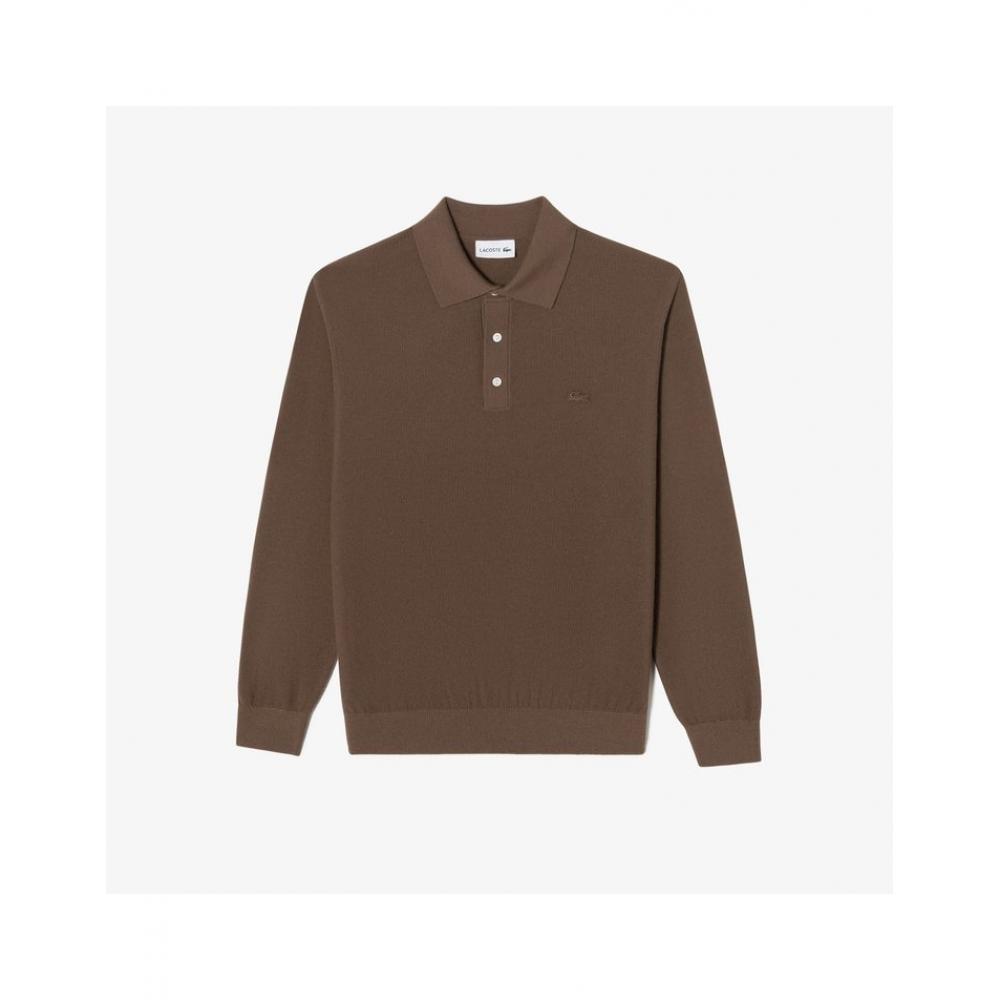 

LacoSte Men S Pique Organization Collar Sweater Polo Ah770e 54n Shi 004