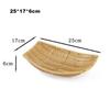 Multipurpose Imitation Rattan Fruit Plate  Wedding Candy Flower Storage