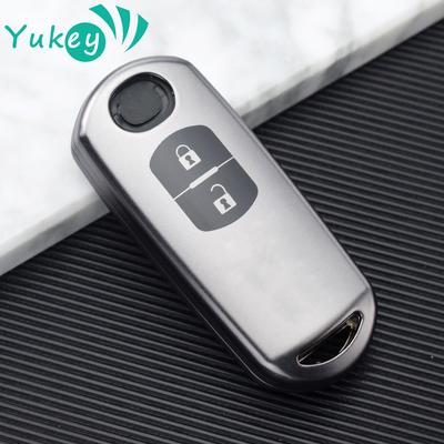 Für Mazda 2 3 6 Demio Atenza Axela CX-5 CX5 CX-3 CX7 CX-9 3 4 CX30 2016 2017 2018 2019 Autoschlüsseletui 2 Tasten TPU-Schlüsselabdeckung