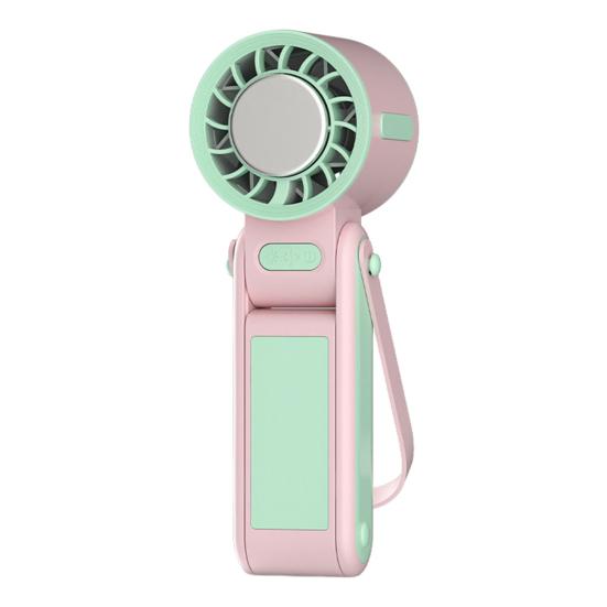 Portable Handheld Fan 3-in-1 USB Rechargeable Personal Mini Fan Foldable Quiet Cooling