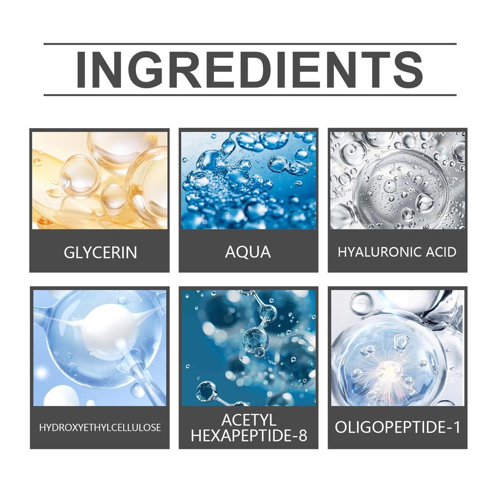 EELHOE Oligopeptide Facial Essence Deep Hydration Moisturizing Firming Facial Skin Daily Care Essence