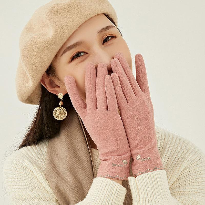 Winter warm gloves autumn and winter gloves outdoor cycling windproof and cold gloves winter kode velvet gloves