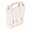 Toast Grater Adjustable Bread Cutter Foldable Bread Cutting Tool Plastic Loaf Grater