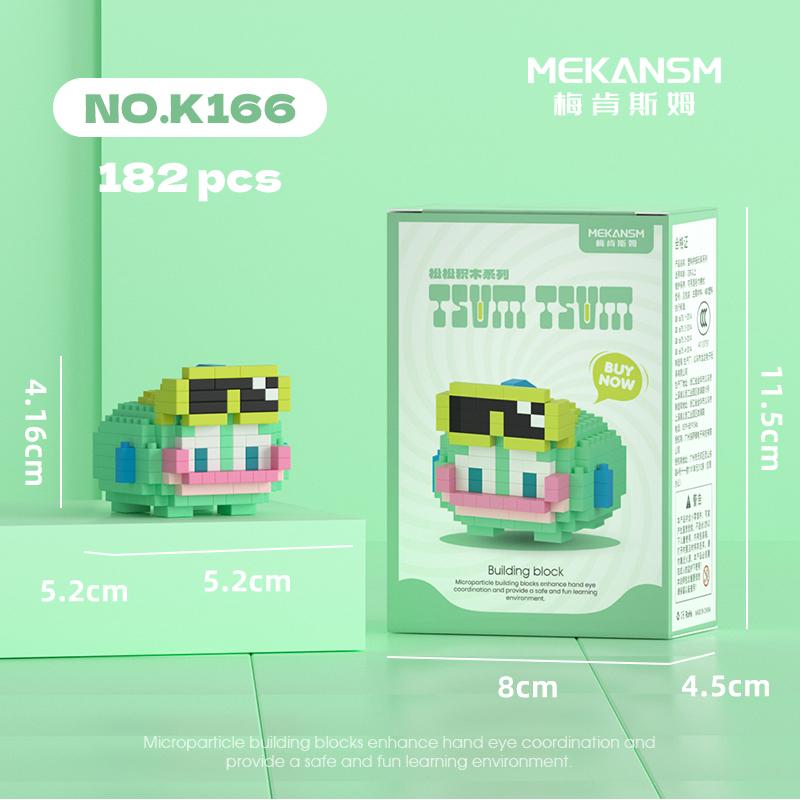 Disney Sanrio Mini Building Blocks Anime Figure Diamond Bricks Mickey Minnie Donald Duck Hello Kitty DIY Toys Festival Gifts