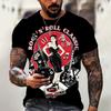 Nuova T-shirt Estiva da Uomo Moda Hip Hop Stampa Bandiera con Lettere 3D Scollo a O Manica Corta T-shirt Casual T-shirt Larga Abbigliamento Uomo S-5xl