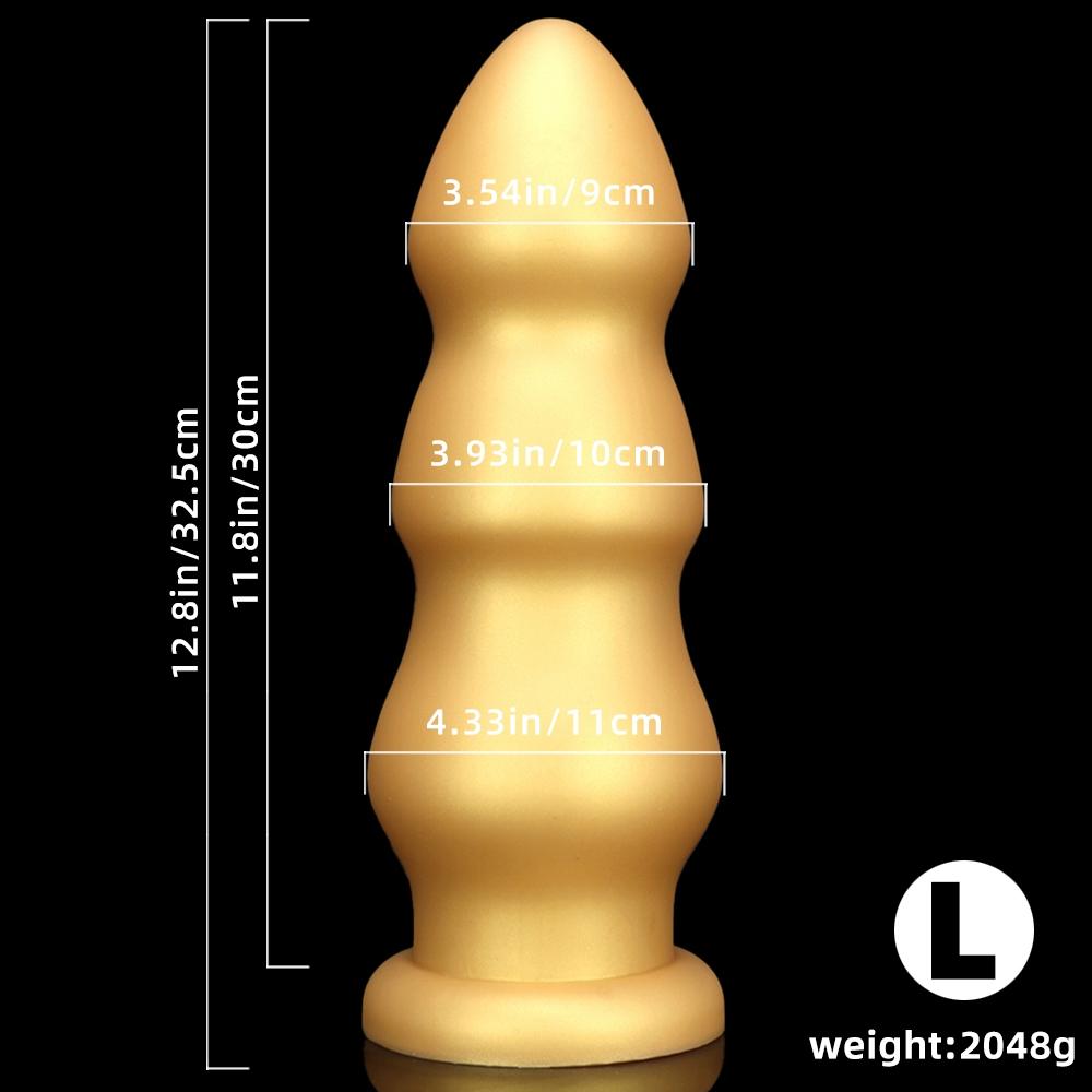 Huge Anal Plug Super Soft Silicone Dildo Anal Plug Anal Beads Prostate Massage Big Butt Plug Sex Toys for Men Women