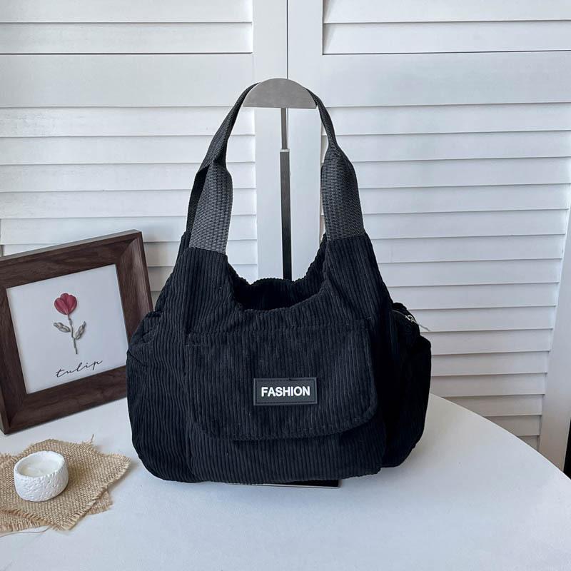 Single-shoulder Bag, Fashionable Tote Bag, Simple and Large Capacity School Bag with Single Shoulder Strap