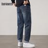 Mark Fairwhale Herren Locker Geschnittene Jeans mit Geradem Bein