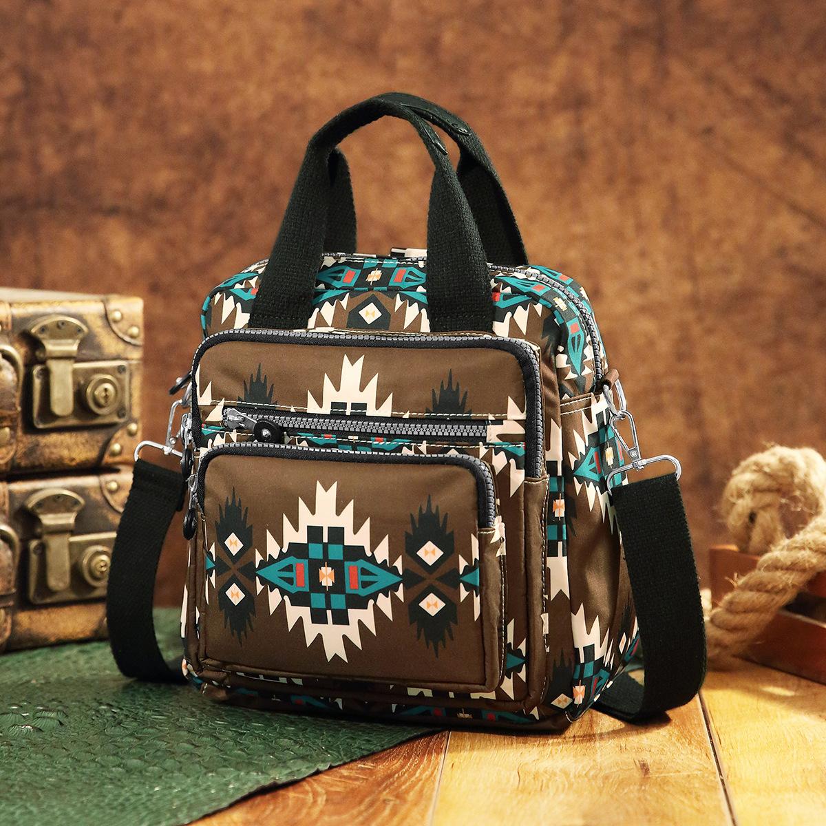 Европейский и американский богемный рюкзак в ацтекском стиле с большой вместимостью для женщин