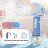 Portable Electric Submarine Bubble Machine - Rechargeable, Multi-Function, Handheld Toy