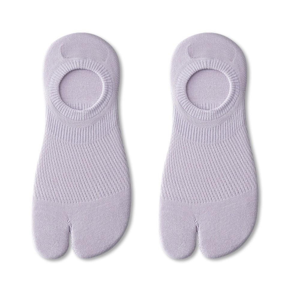 Effen Kleur Onzichtbare Tabi Sokken Katoen Twee Teennagels Sokken Casual Gespleten Teen Boot Sokken Lente