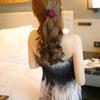 Hair Clip Roes Flower Shape Sturdy Elegant Rose Flower Hair Claws for Gift