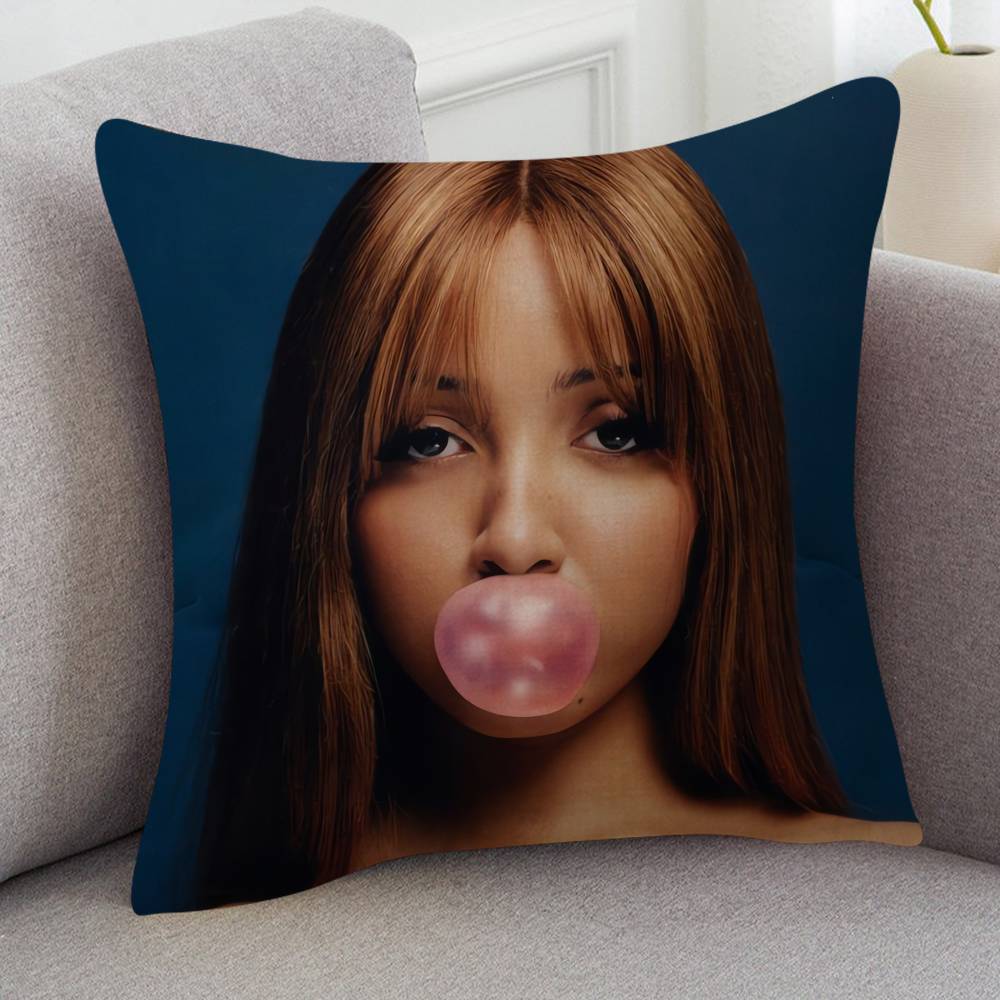 Singer Pink Pantheress Pillow Case Soft Double Sided Print Sofa Cushion Cover Throw Pillow Covers