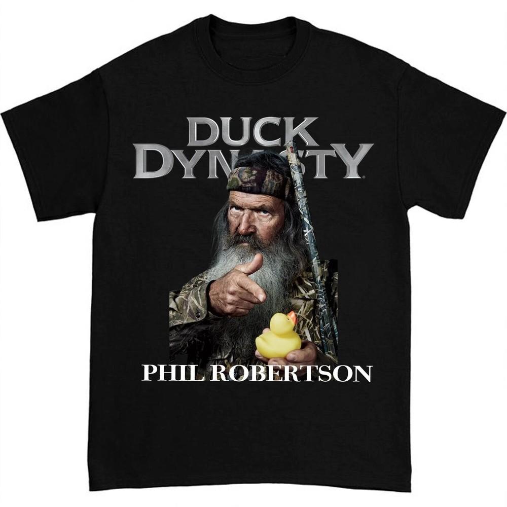 Phil Robertson Duck Dynasty Tribute Cotton  Full Size S-3XL Unisex T-Shirt XXL