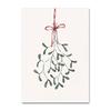 Poster Decorazione Pallina Albero di Natale Agrifoglio Ghiacciato Furgone Invernale Pittura su Tela Stampe Fiocchi di Neve Decorativo Casa Stanza Immagine