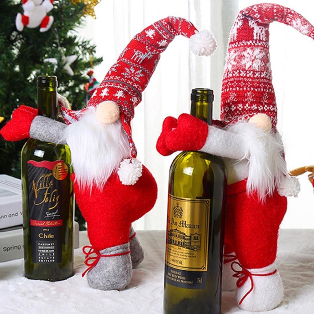 Christmas Curtain Buckle Santa Fastener Buckles Faceless Doll Door Curtain Tie Rope For Window Home Decoration