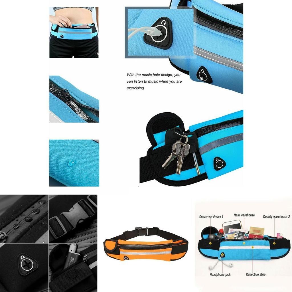 Premium Waterproof Running Belt Bum Waist Pouch For Hiking And Camping Adventures