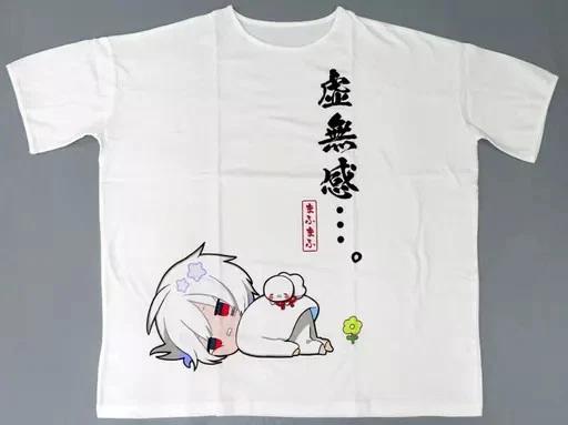 Mafumafu Hikikomori demo LIVE ga Shitai Tour 2021 White T-T-Shirt BRZP000008645 XL