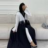 New Middle East Cardigan Fashion Three-Dimensional Applique Temperament Robe Dress Cardigan Decal Robe