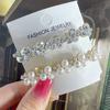 Korean Crystal Spring Hair Clips Pins Pearl Hair Barrettes For Women Girl Headband Simple Hair Accessories Headwear