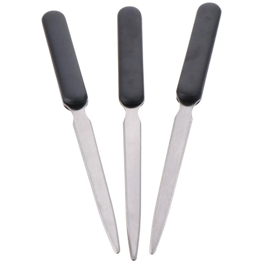 3 Pieces Letter Opener Humanized Open Letter Stainless Steel Envelope Slitter Letter Opener  Office