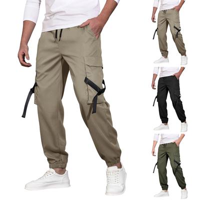 Lässige Sporthose für Herren, lockere lange Hose zum Laufen und Training