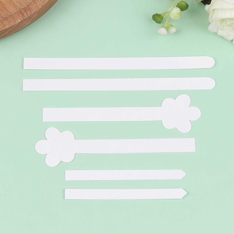 100/500Pcs Tester Strips Fragrance Disposable White Smell Paper Paper Strips Test Paper Aromatherapy Perfume Essential Oils