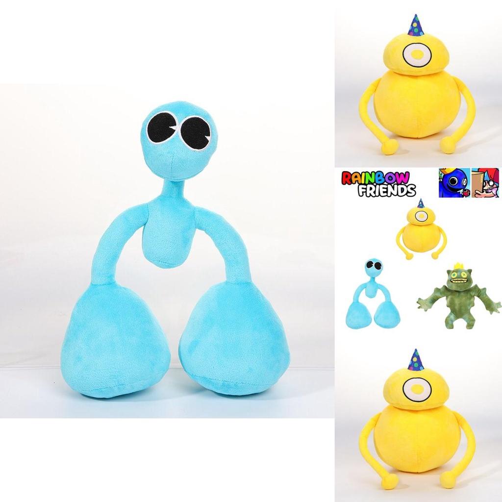 Cute Roblox Rainbow Friends Villain Plush Toy For Kids' Room Decoration