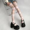 JK Lolita Damenstrümpfe Ultradünne transparente Kristallseidensocken Oberschenkelhohe Strümpfe Y2k Mädchen Oberschenkelhohe Socken Strümpfe