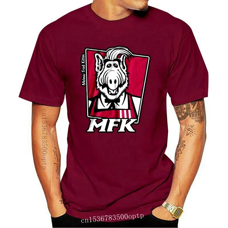 New T-Shirt Alf 6 Kult Schwarz Melmac, Lecker Katze, Ufo, Kom?die, Kult, Serie Streetwear Lustige Druck Kleidung Mans T-Shirt 20