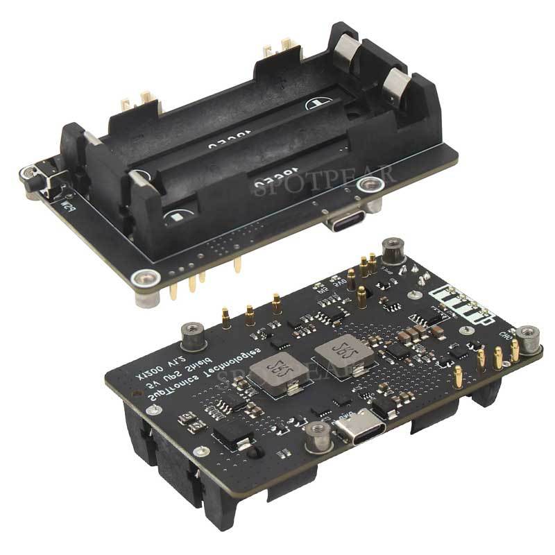 X1200 Raspberry Pi5 UPSPower Management Expansion Board18650Uninterruptible Power Supply Module