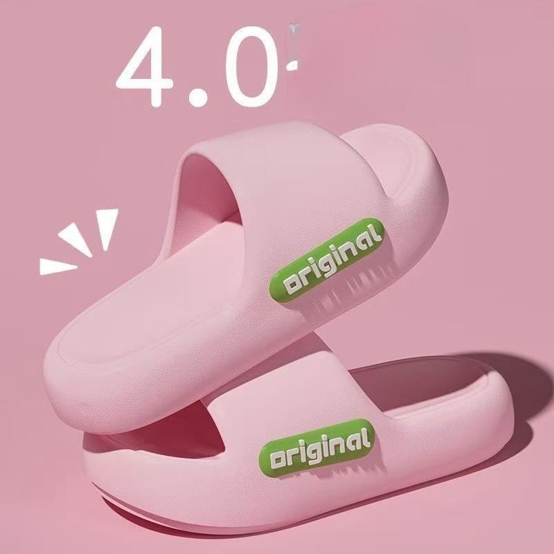 Закажите на размер больше Мужские летние домашние тапочки с нескользящей поверхностью быстросохнущие устойчивые к запахам и удобные 40-41 розовый 689₽