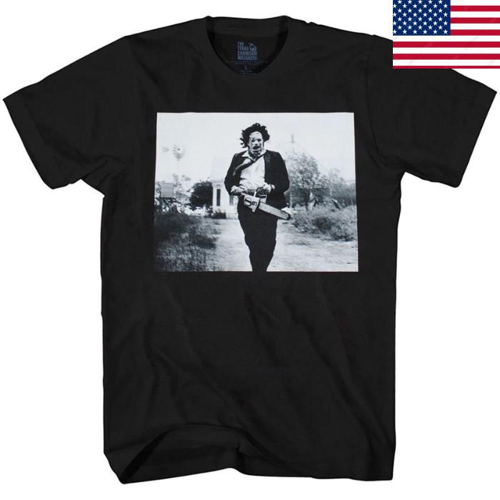 Texas Chainsaw Massacre Leatherface Running  HOT SALE Unisex T-Shirt M