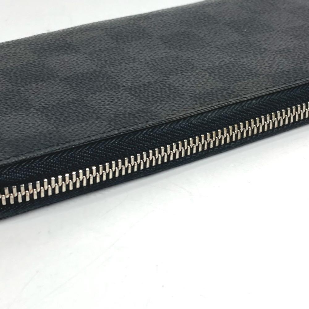 Louis Vuitton N63095 Damier Graphite Zippy WalletVertical Zip Around Long Wallet