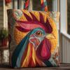 Chick Print Quilted Tote Bag Crossbody Medium Size Street Style Daily Use