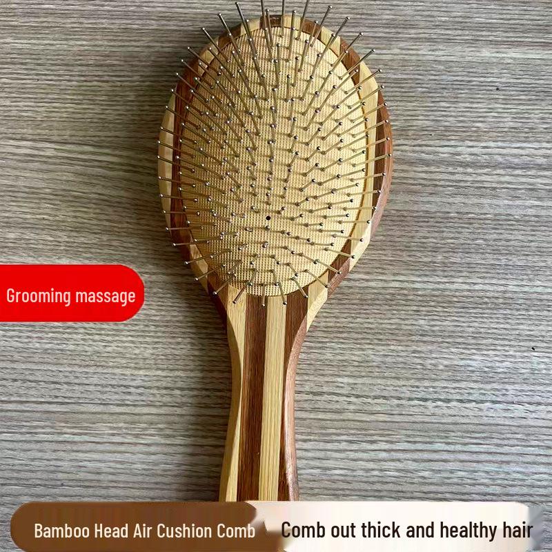 Anti-static Steel Needle Massage Air Cushion Comb with Fluffy Steel Teeth