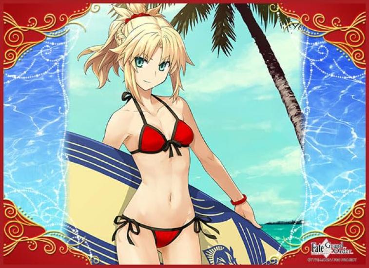 TCG Universal Play Mat FateGrand Order [RiderMordred]